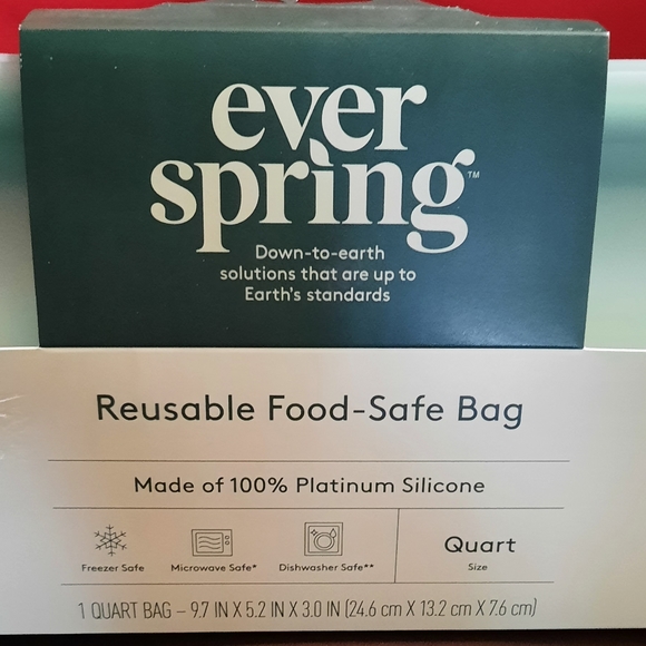 Ever Spring Reusable Food-Safe Bag - Picture 3 of 4